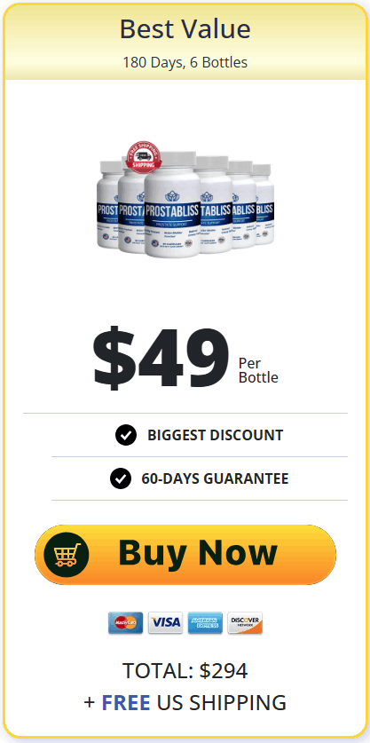 Buy Prostabliss 6 Bottle